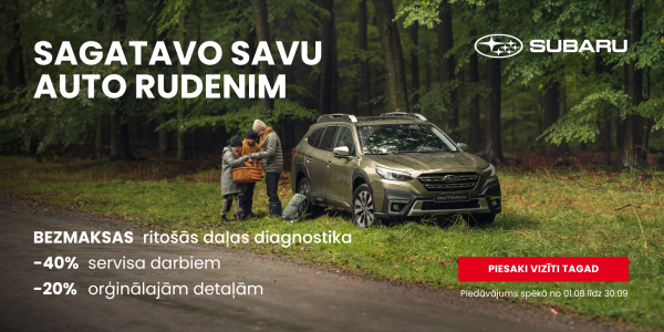 TC Motors Subaru servisa akcija