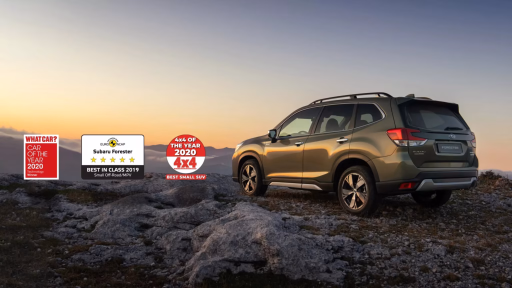 Pilnīgi jaunais Subaru Forester saņem virkni godalgu