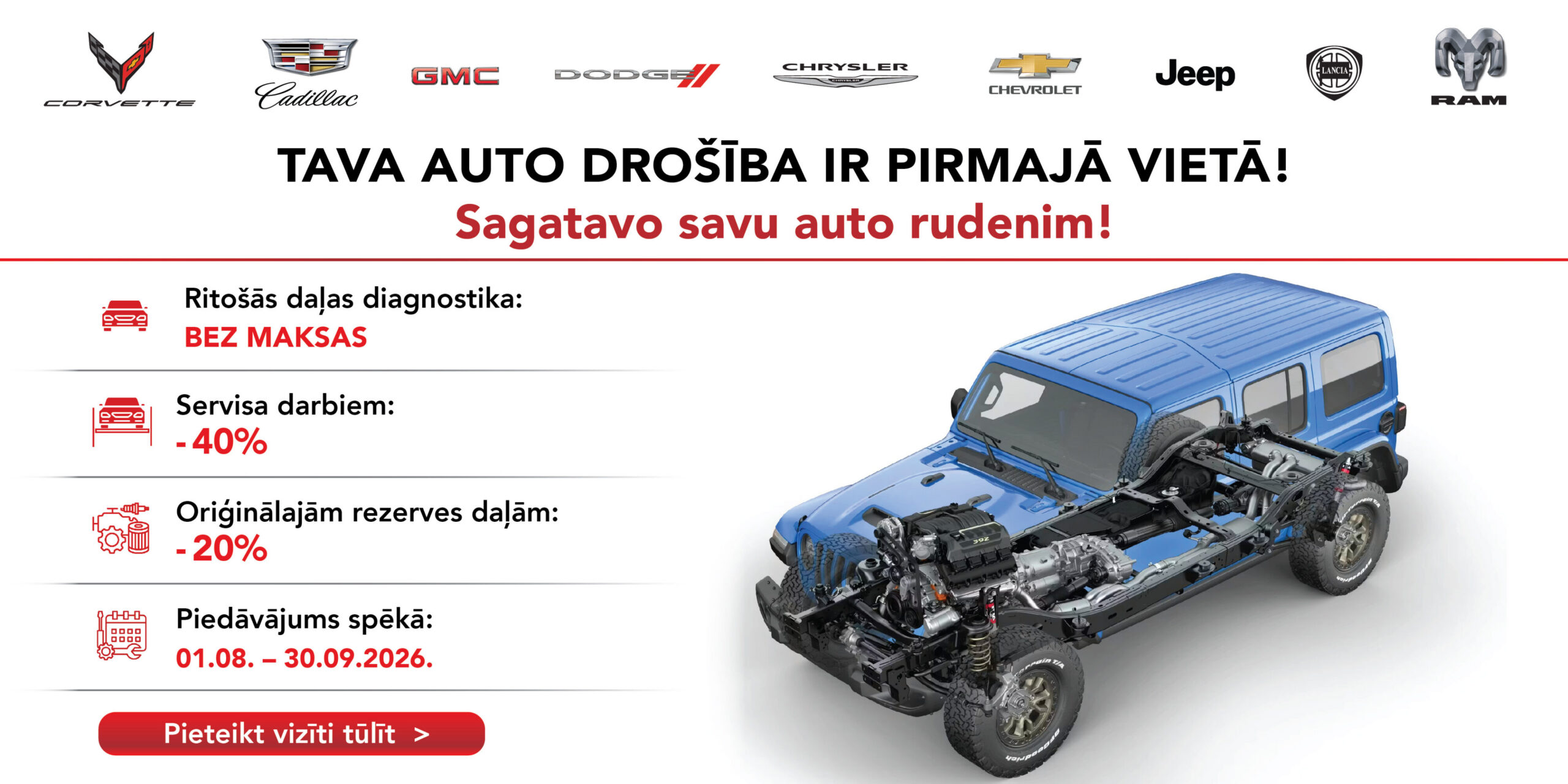 TC Motors piedāvājums