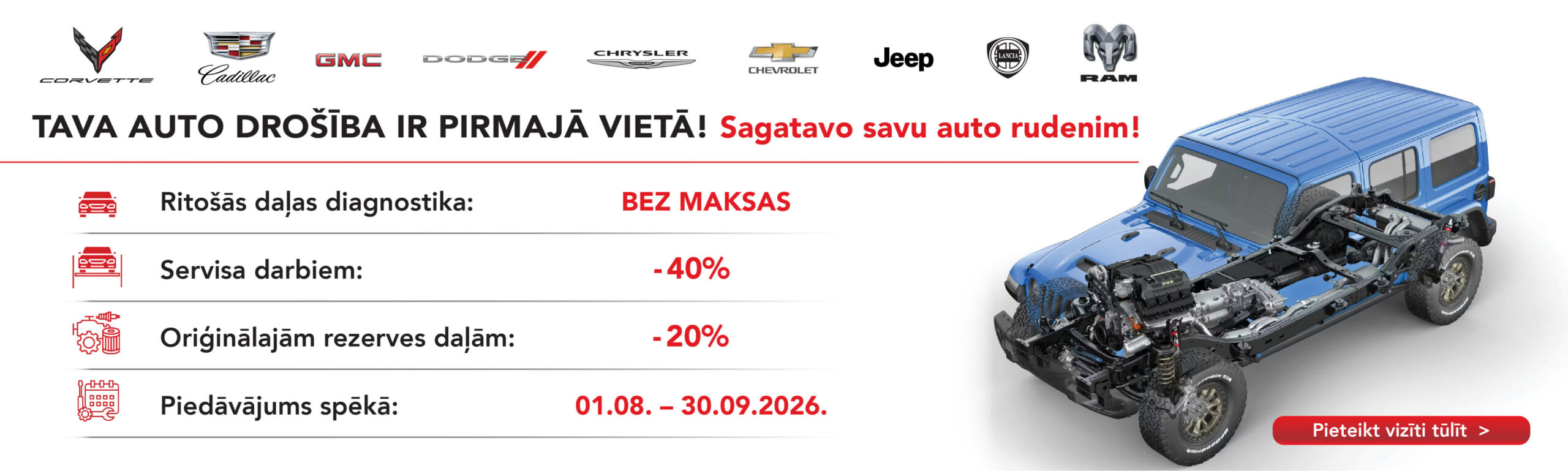 TC Motors piedāvājums