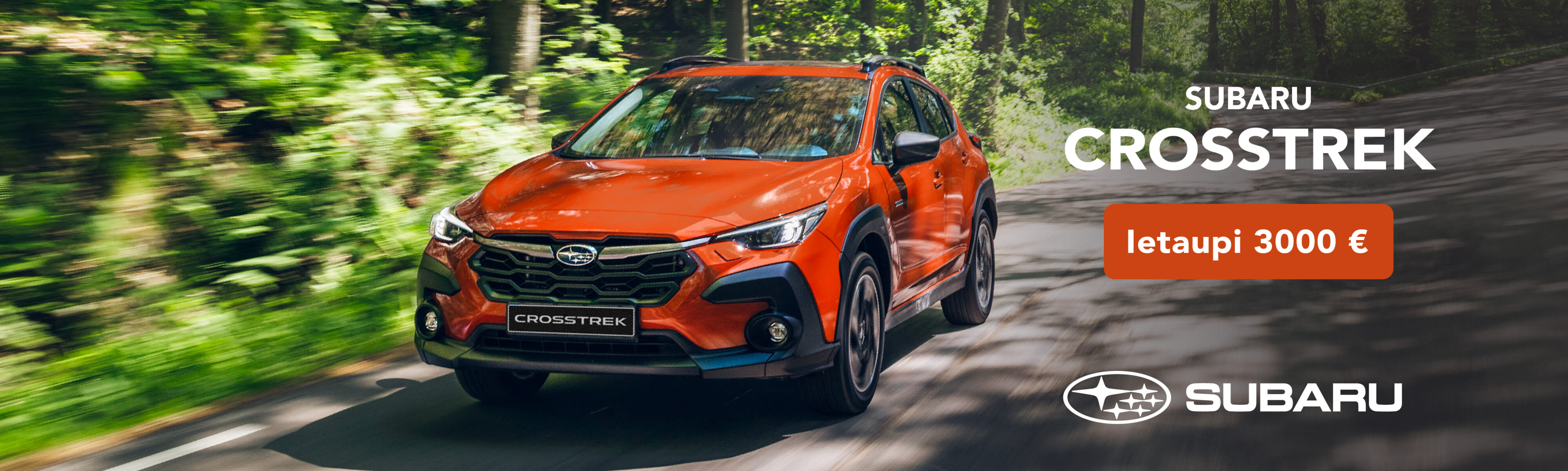 Subaru Crosstrek akcijas piedāvājums