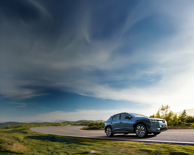 Subaru e-Outback electric SUV at official dealer TC Motors