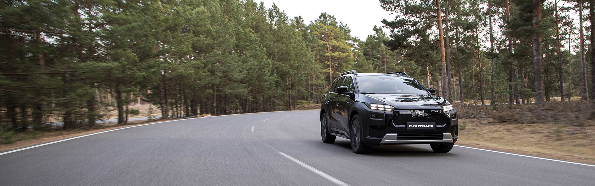 Subaru e-Outback electric SUV at official dealer TC Motors