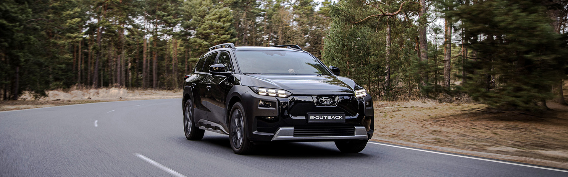 Subaru e-Outback electric SUV at official dealer TC Motors