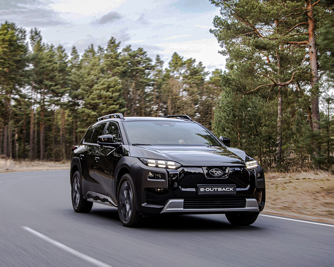 Subaru e-Outback electric SUV at official dealer TC Motors