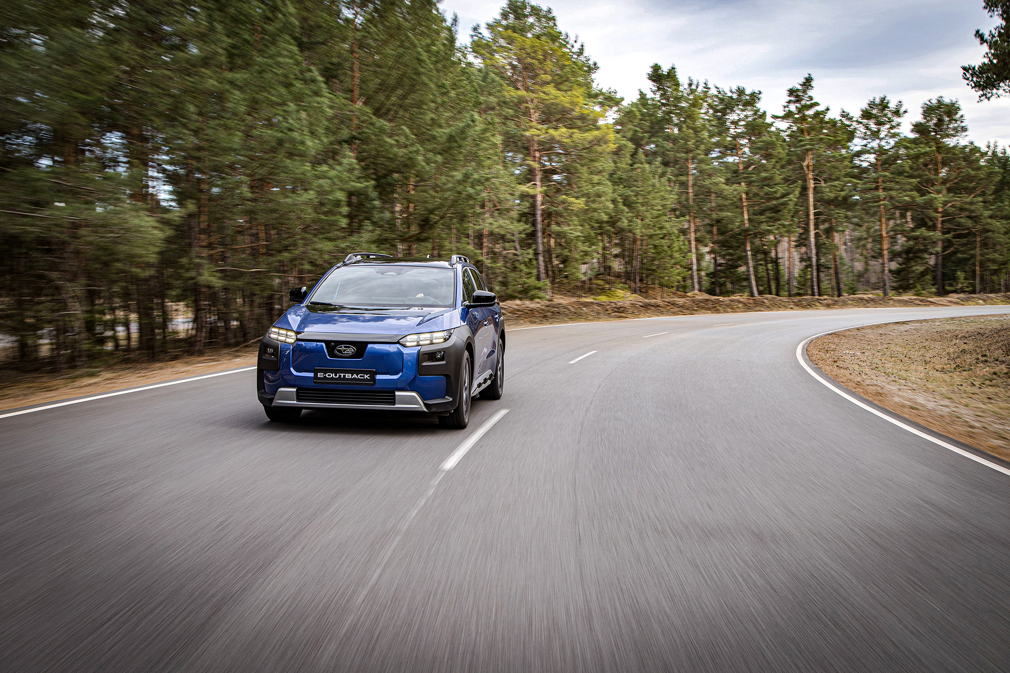 Subaru e-Outback drošības sistēmas Subaru Safety Sense darbībā