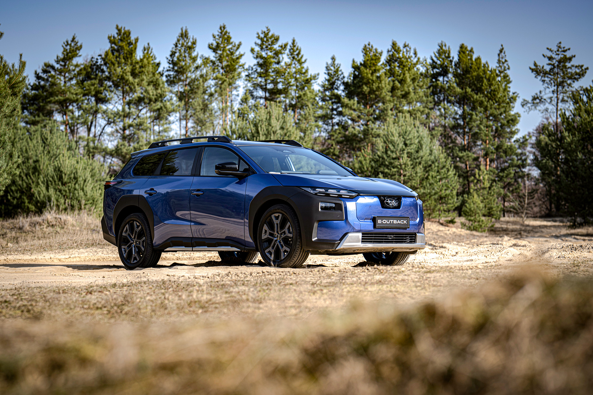 Subaru e-Outback salona apdare un komforta elementi